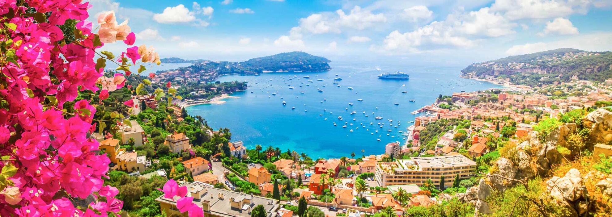 Blick auf Nizza an der Cote d'Azur