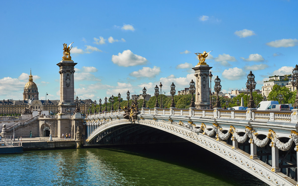 Pont Alexandre III in Paris